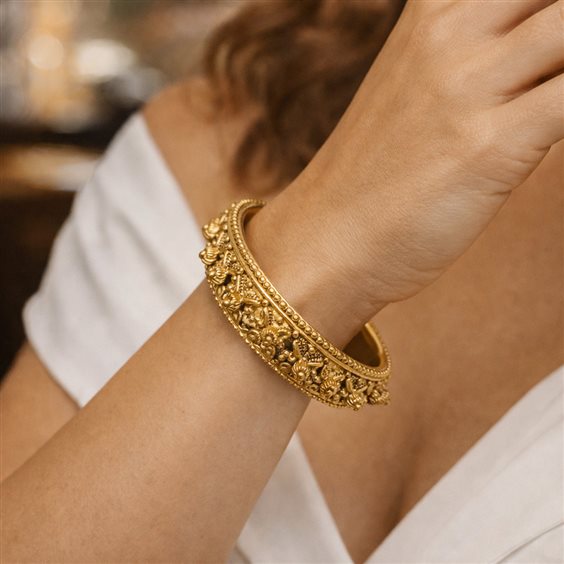 Pulsera Cianfrone Gioielli Mujer in Bronce CL102-ORO - CL102-ORO